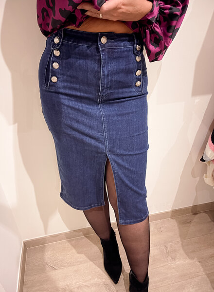 Monday Premium Lange jeans rok