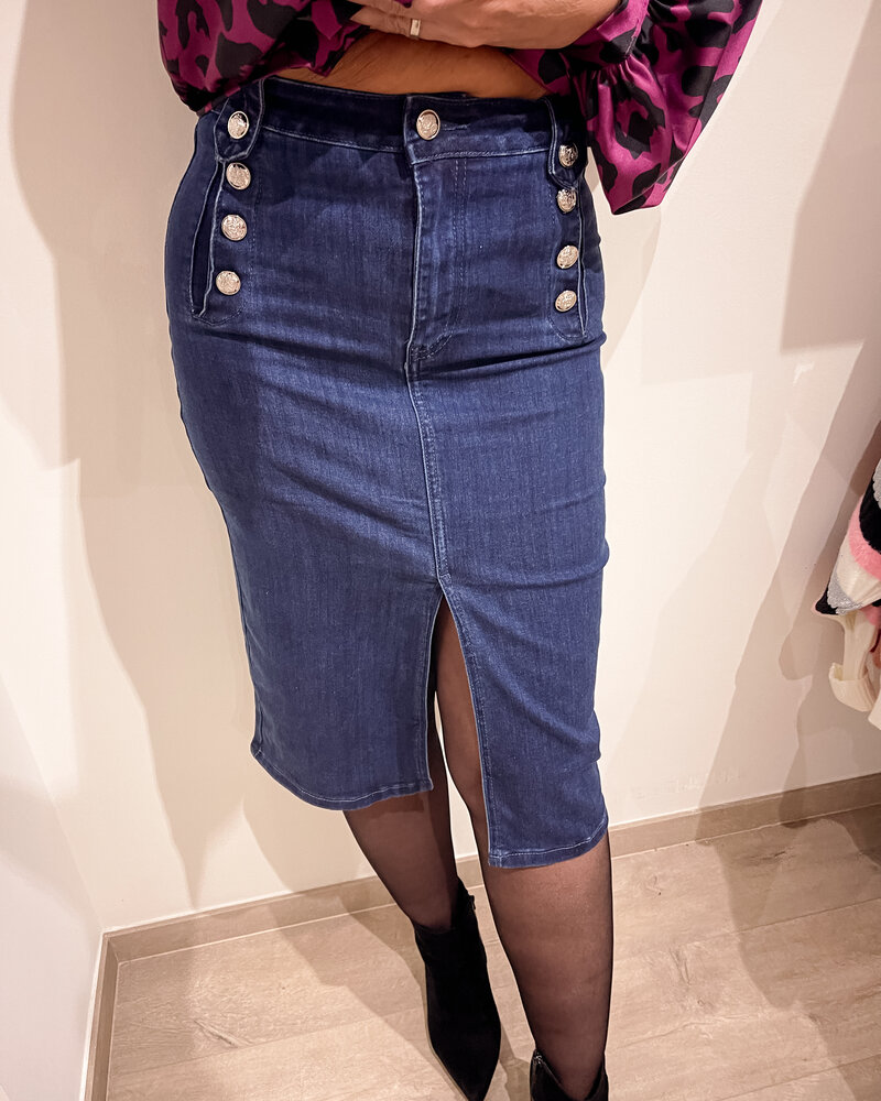 Monday Premium Lange jeans rok