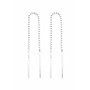Ear thread earrings - sterling silver - ARLIZI 0937 - Emma