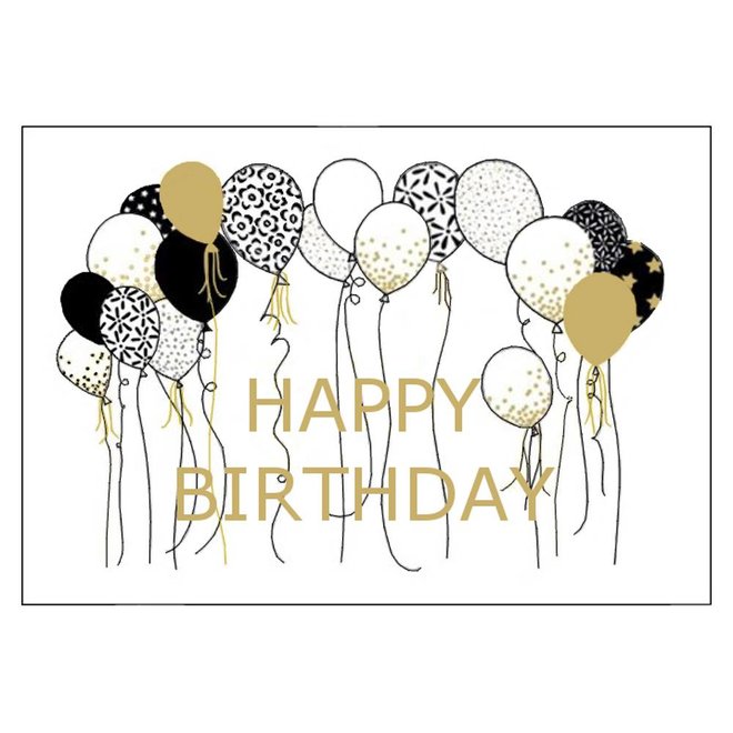 Greeting card - happy birthday - ARLIZI 01