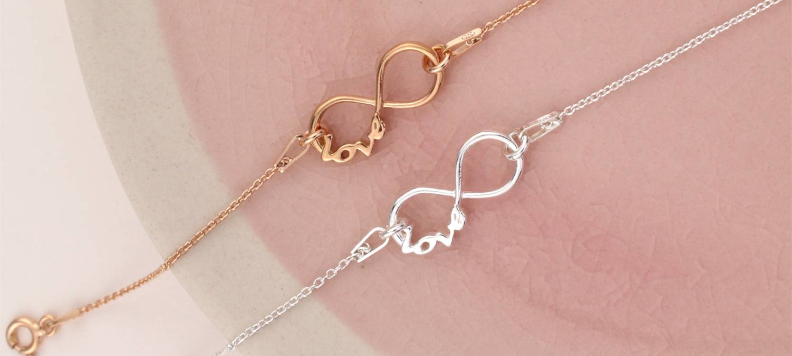 Infinity jewelry - symbol of eternal love