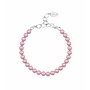 Parel armband poeder roze 6mm - sterling zilver - ARLIZI 1149 - Noa