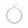Pearl bracelet light grey 6mm - sterling silver - ARLIZI 1138 - Noa