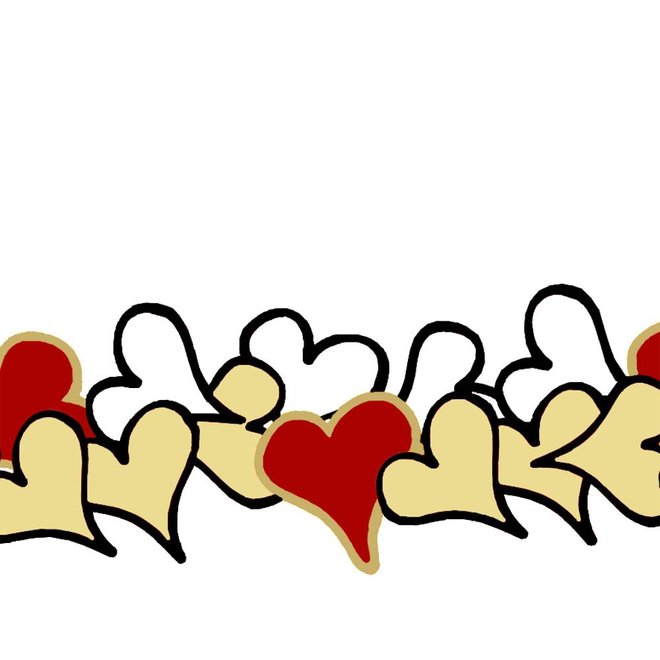 Greeting card - hearts - ARLIZI 04