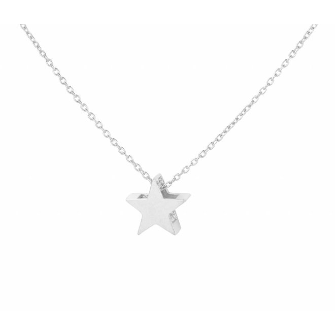 Necklace star pendant - sterling silver - ARLIZI 1443 - Kendal
