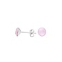 Ohrringe Pastell rosa Swarovski Kristall Ohrstecker 6mm - Sterling Silber - ARLIZI 1512 - Lucy