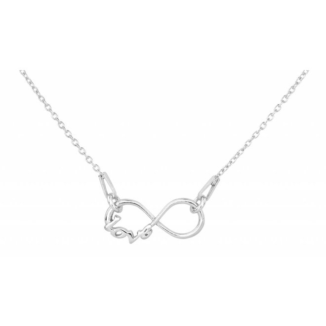 Halskette Infinity Love Anhänger - Sterling Silber - ARLIZI 1535 - Kendal