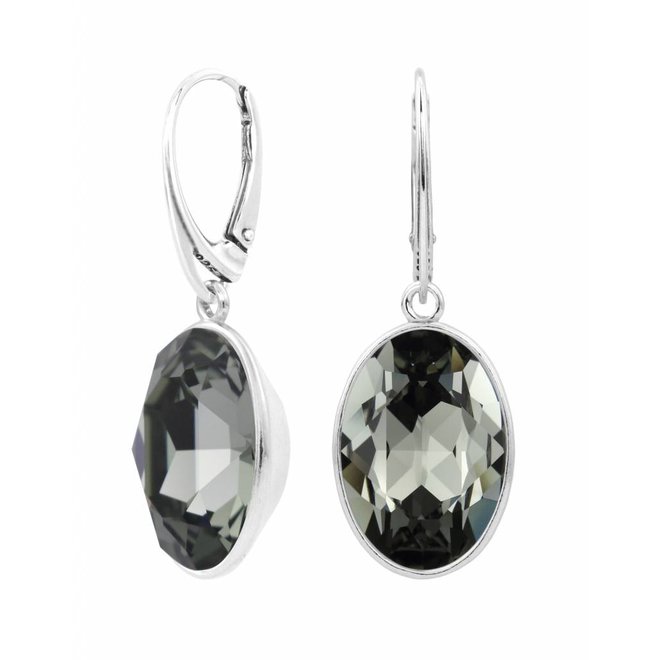 Ohrringe Swarovski Kristall Sterling Silber - 1660