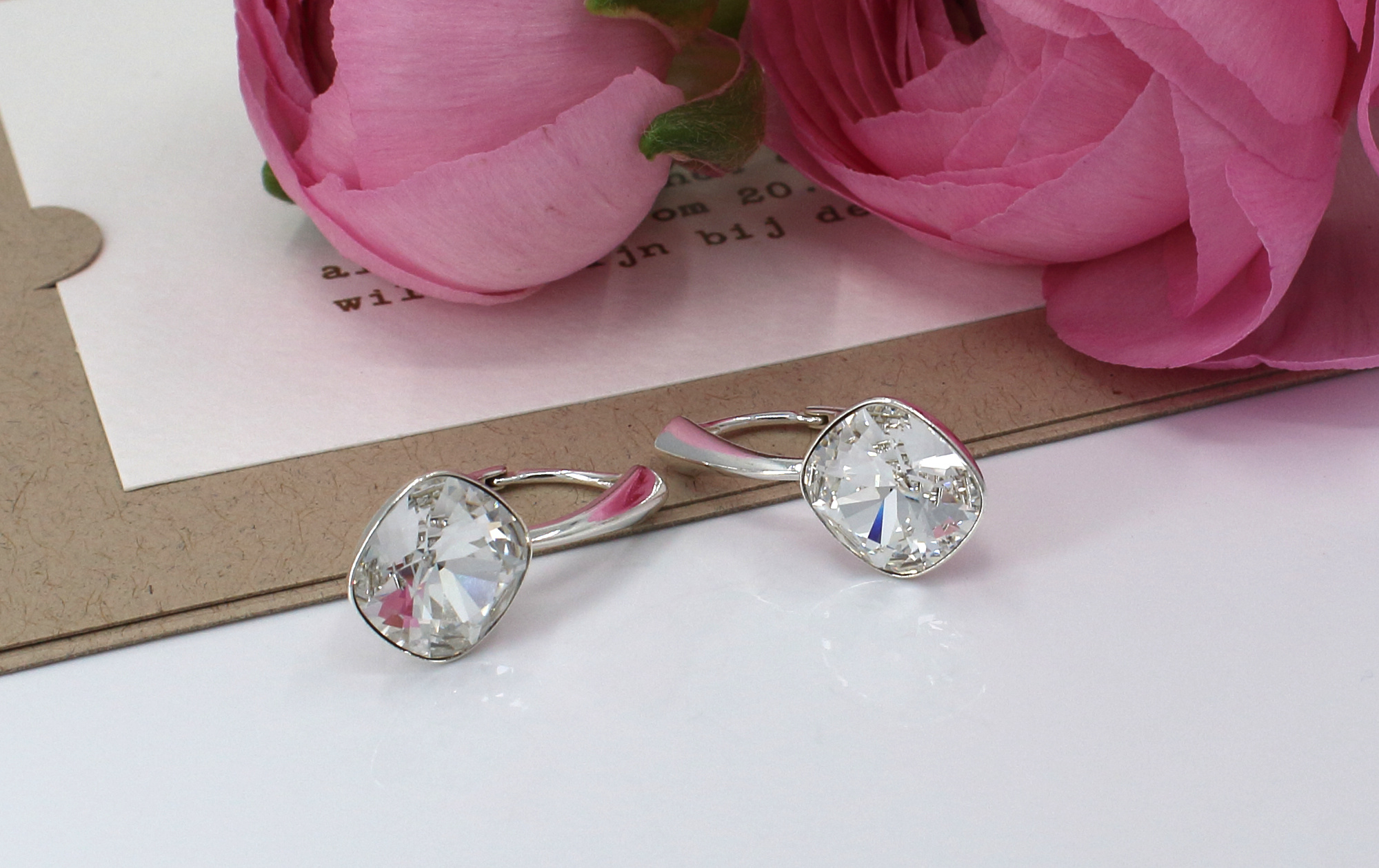 ARLIZI Bruidssieraden sterling zilver Swarovski kristal