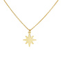 Halskette Stern Anhänger - vergoldet - ARLIZI 1836 - Kendal
