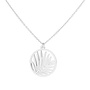Halskette Palmblatt Anhänger - Sterling Silber - ARLIZI 1839 - Kendal
