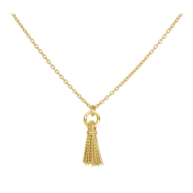 Necklace tassel pendant vergoldet - 1864