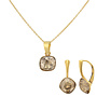 Schmuck Set Swarovski Kristall - vergoldet - ARLIZI 1895 - Isabel