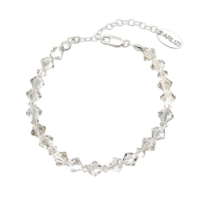 Armband transparent Swarovski Kristall 925 Silber - 1907