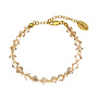 Armband goldfarbig Swarovski Kristall Perlen - vergoldet - ARLIZI 1910 - Coco