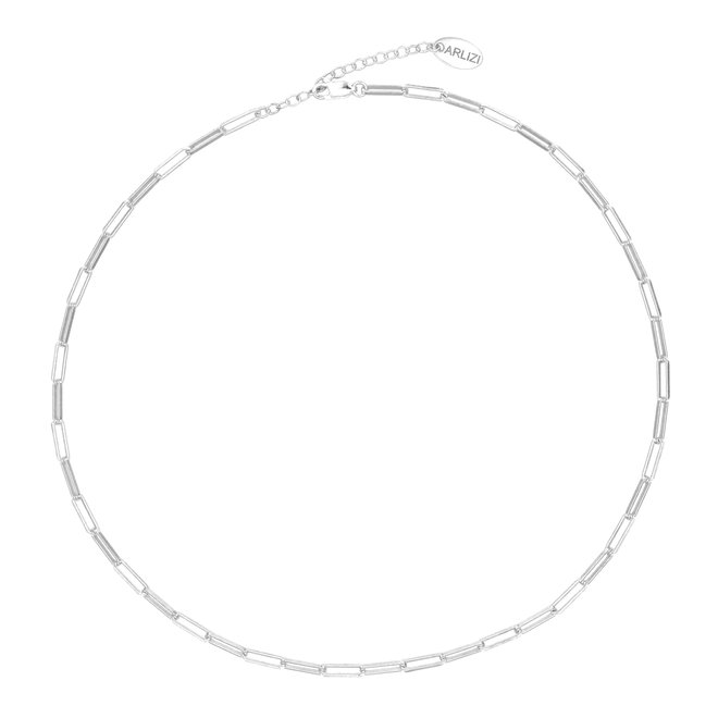 Necklace large chain link - sterling silver - ARLIZI 1934 - Carrie