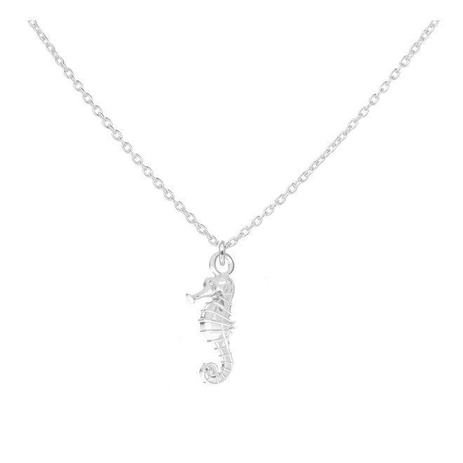Necklace seahorse pendant 925 silver - 1965