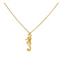 Ketting zeepaardje hanger - verguld - ARLIZI 1967 - Mare