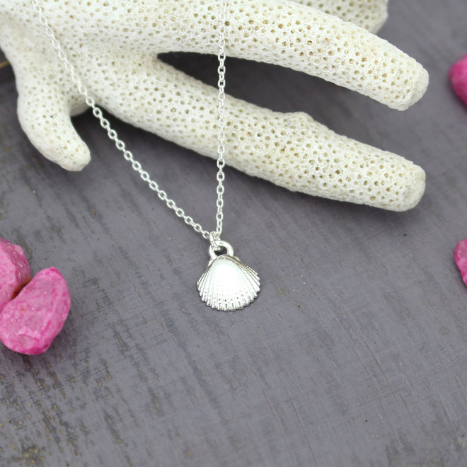 Necklace shell pendant - sterling silver - ARLIZI 1961 - Mare