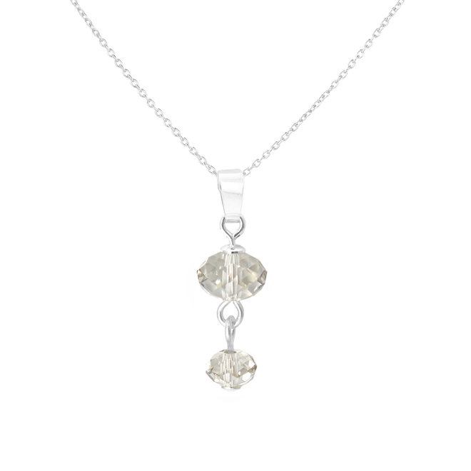 Necklace Swarovski crystal 925 silver - 1998