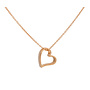 Ketting hartje hanger - rosé verguld - ARLIZI 1543 - Kendal