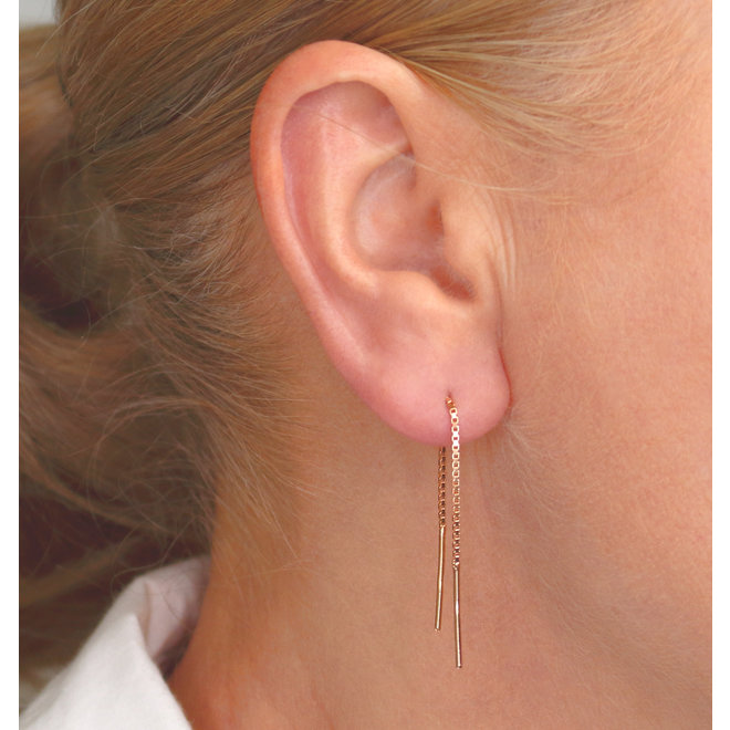 Doortrekoorbellen - roséverguld - ARLIZI 2469 - Emma