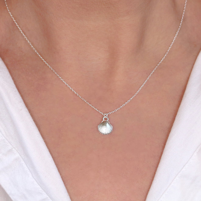 Necklace shell pendant - sterling silver - ARLIZI 1961 - Mare
