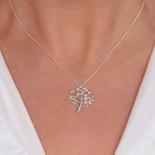 Ketting tree of life - sterling zilver - ARLIZI 1979 - Ivy