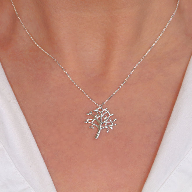Necklace tree of life - sterling silver - ARLIZI 1979 - Ivy