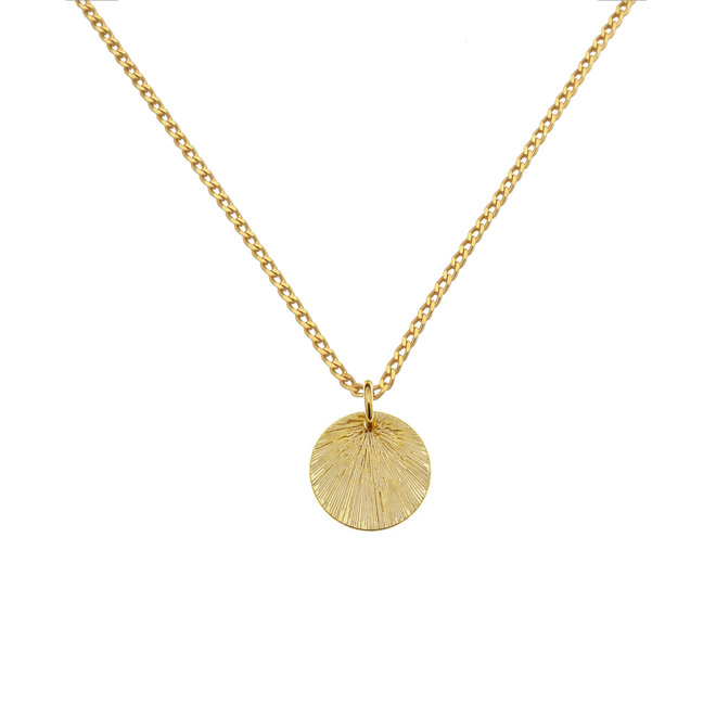 Necklace ray of light pendant - gold plated - ARLIZI 2096 - Kendal