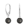 Oorbellen larvikiet hanger - sterling zilver - ARLIZI 2142 - Elise