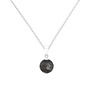 Ketting larvikiet hanger - sterling zilver - ARLIZI 2143 - Elise