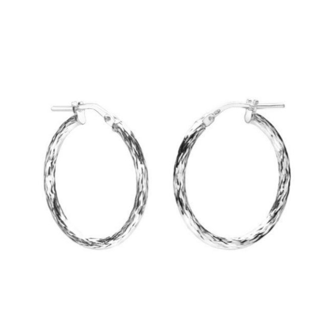 Ohrringe Twisted Sterling Silber - 2173