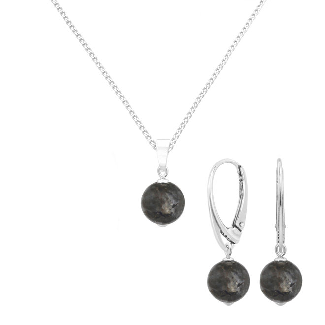 Schmuck Set Larvikit Anhänger - Sterling Silber - ARLIZI 2144 - Elise