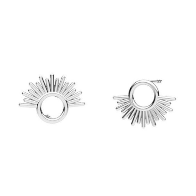 Ohrringe  Sonne Sterling Silber - 2208