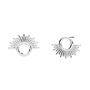 Oorbellen zon - sterling zilver - ARLIZI 2208 - Kendal