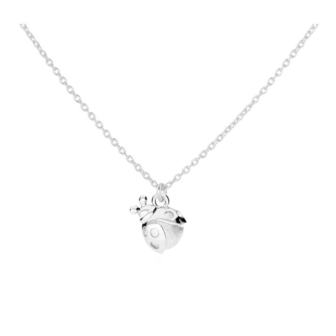 Necklace ladybird pendant - sterling silver - ARLIZI 2223 - Fleury