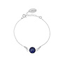 Armband blauw lapis lazuli cabochon - sterling zilver - ARLIZI 2289 - Joy
