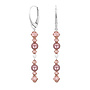 Ohrringe Perle Swarovski Kristall rosa - Sterling Silber - ARLIZI 2359 - Grace