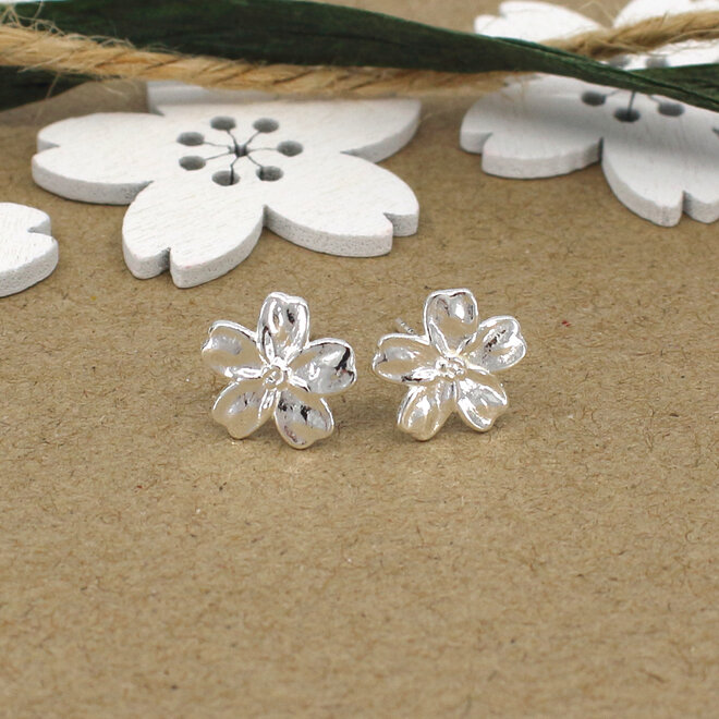 Sieradenset vergeet me niet bloem - sterling zilver - ARLIZI 2374 - Fleury