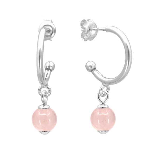 Oorbellen oorringen rozenwarts hanger - sterling zilver - ARLIZI 2039 - Skylar