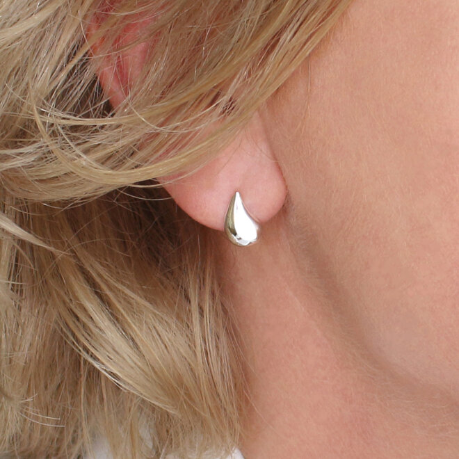 Ohrringe Tröpfchen Ohrstecker - Sterling Silber - ARLIZI 2406 - Luna