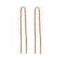 Durchzieher Ohrringe - rosévergoldet - ARLIZI 2469 - Emma