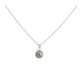 Ketting labradoriet cabochon hanger - sterling zilver - ARLIZI 2492- Joy