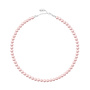 Parel ketting lichtroze 6mm - sterling zilver - ARLIZI 2500 - Noa