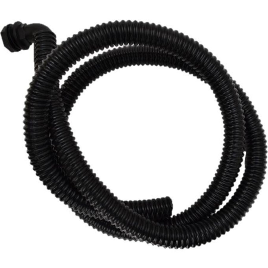 Bij deze regenton behorende overloop set 3 meter-2