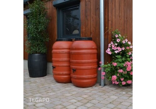 ReGreen Bowl set regenvat 440 liter terra 