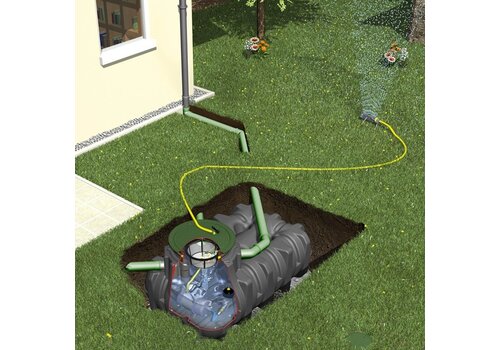 GRAF Platin 1500 liter tuincomfort pakket 