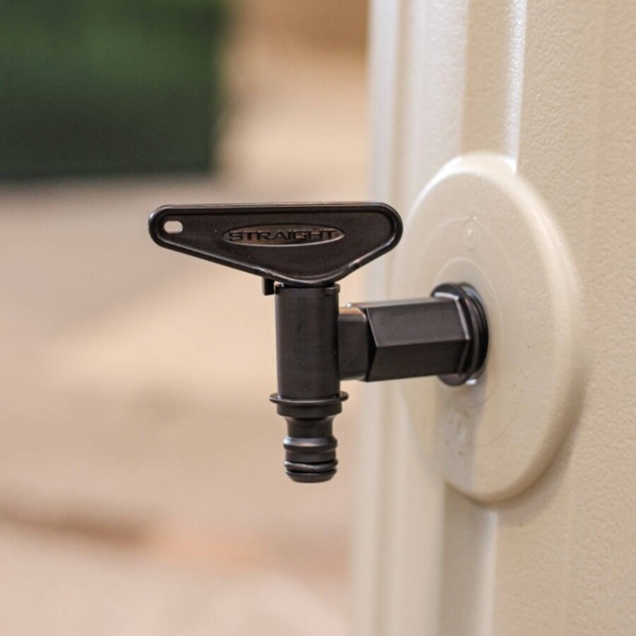 Gardena kraan zwart met wartel-2
