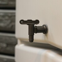 thumb-Prestige regenpijp regenton 100 liter zand-2